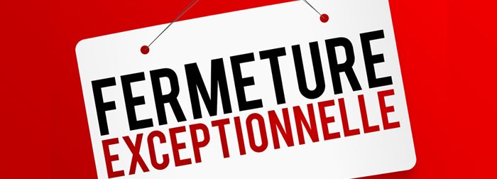 Fermeture exceptionnelle de la mairie