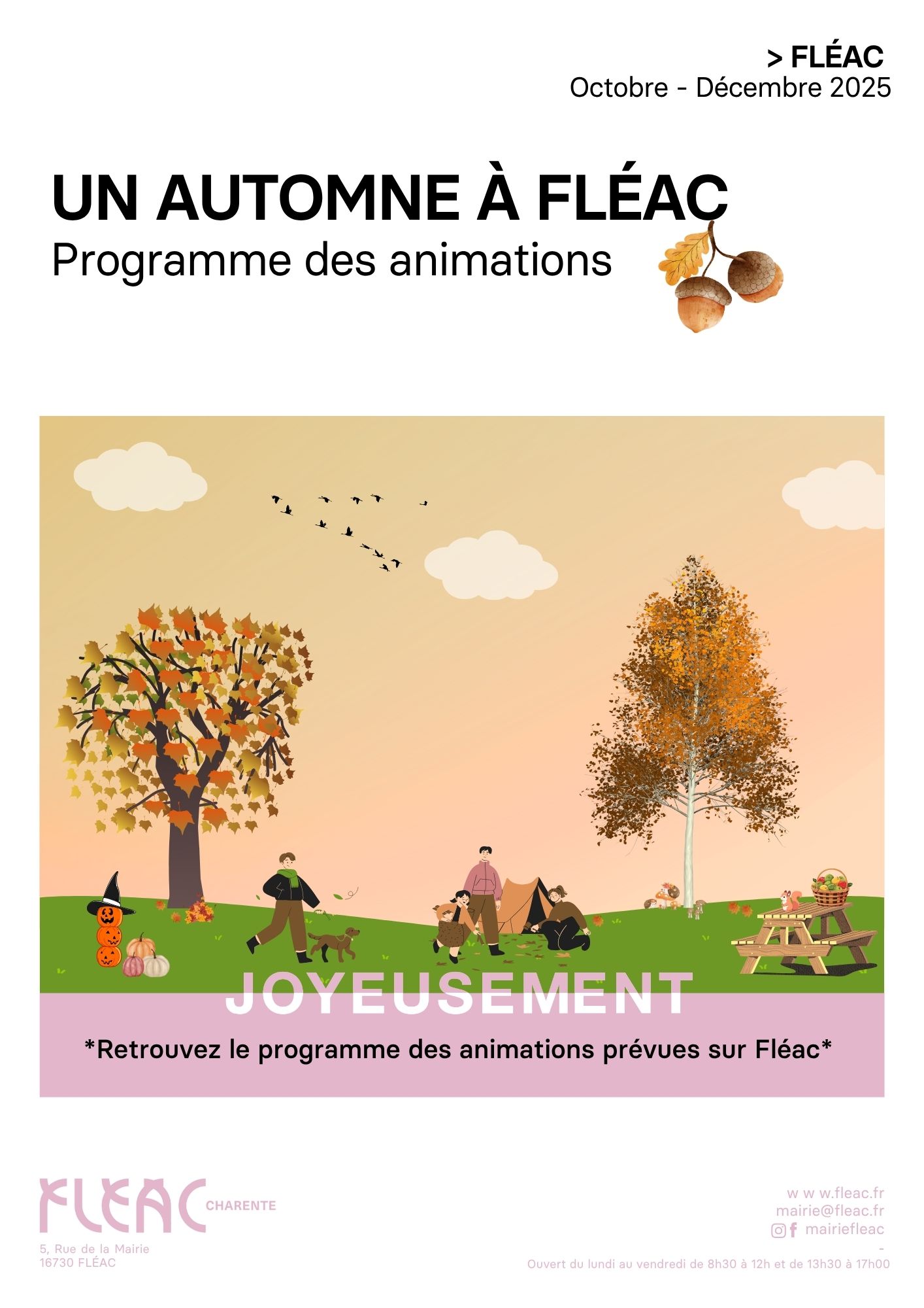 Animations automne 2025